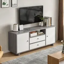 Comprar Mueble Mesa Para Tv Minimalista Armarios Con Puerta Y Cajón