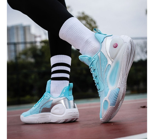 Zapatillas Baloncesto Transpirables Resistentes Al Desgaste.