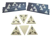 Comprar Juego De Mesa Triomino 56 Fichas Importadas Bisonte +atriles