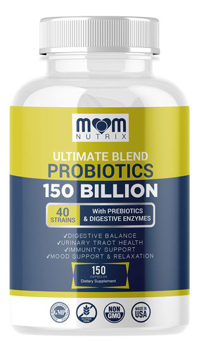 Probiotics 150 Mil Millones De Ufc  40 Cepas Probiticos Para