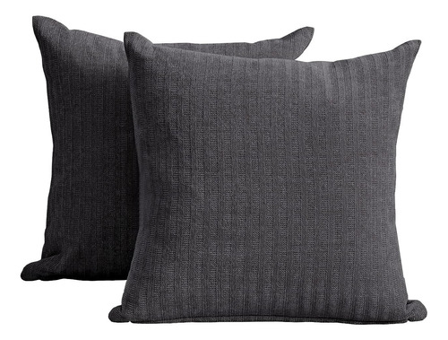 Funda De Almohada De Chenilla De 20 Por 20 Pulgadas, Co...