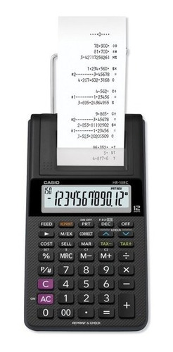 Calculadora Casio Hr-10rc 12 Digitos Sumadora Original Nueva