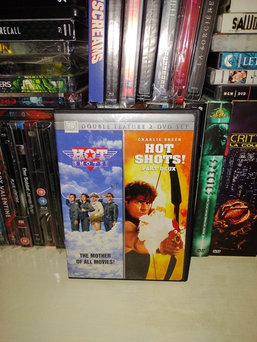 Hot Shots! (1991) & Hoy Shots! 2 (1993). Dvd Original 2 Disc