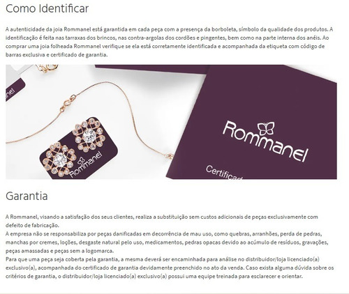 Pulseira Elo Longo Diamantado Com Pino. Rommanel 550453 Vb