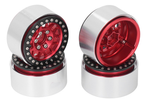 Llanta Rc Beadlock, 4 Unidades, Llantas De 1,9 Pulgadas, Cub