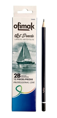 Lapiz De Grafito Ofimak Artistico 2b Precio X2 Cajas De 12u