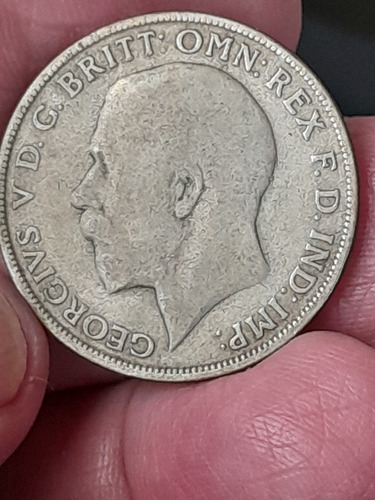 Moneda Inglaterra 1 Florin 1921 Km#817a  Ref 600 Libro 3