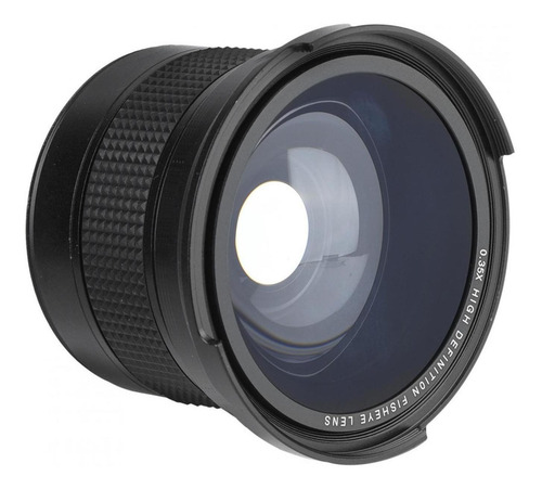 Imagem 1 de 9 de Lente Fisheye De 58mm, 58mm 0.35x Lente Super Grande Angular