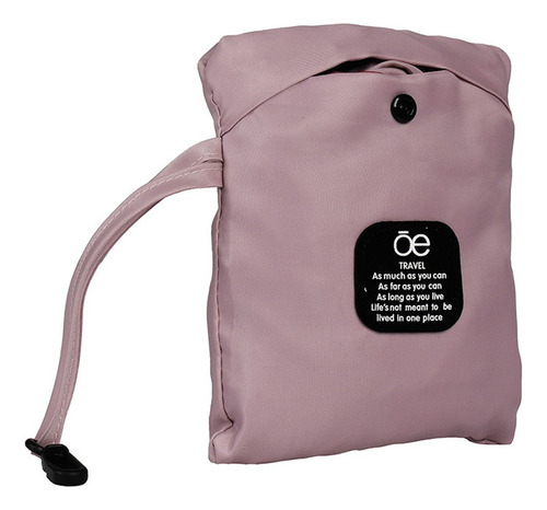 Bolsa Plegable Unisex Cloe Grande Color Rosa