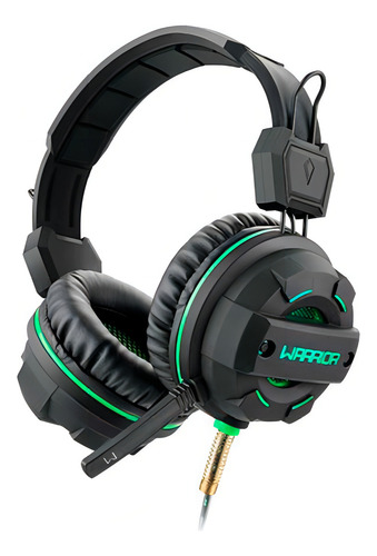 Headset / Headphone Gamer Usb Led Warrior Magne Multilaser
