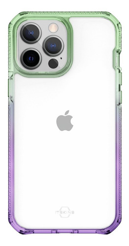 Case Itskins Supreme/prism -verde/ Violeta iPhone 13 Pro Max