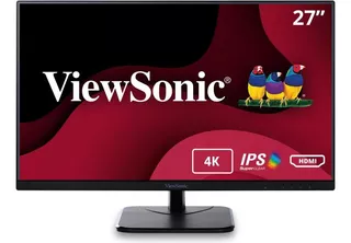 Monitor Viewsonic Vak-mhd Ips 4k De 27 Pulgadas Con Biseles