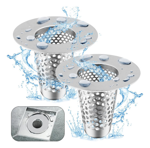 2 Coladores De Drenaje Para Fregadero De Baño, Colador De Dr