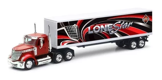 Trailer International Lonestar  Caja Seca Escala 1:43