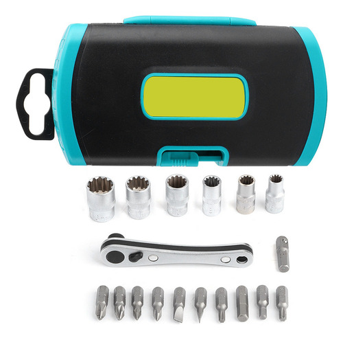 Brocas De Destornillador Hexagonal, 18 En 1, Mini Llave De T