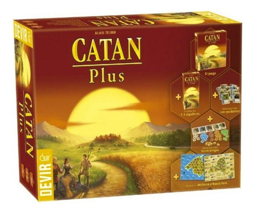 Juego de mesa Catan Plus Devir