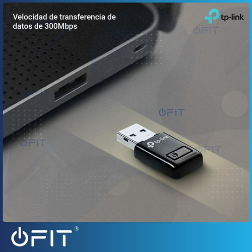 Imagen 6 de 10 de Adaptador Usb Wifi Tp Link Mini Inalámbrico 300mbps