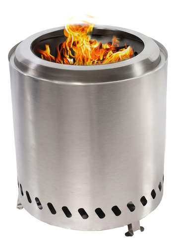Sunnydaze Fogata De Mesa Sin Humo Con Patas Plegables Bolsa