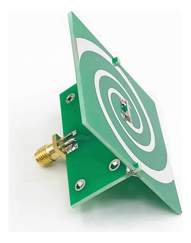 Antena Uwb En Espiral De Polarización Circular Uwb De 2,4 Gh