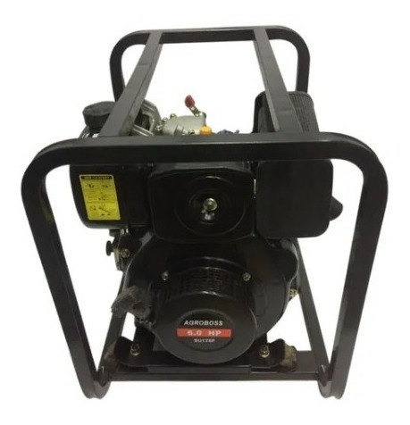 Imagen 3 de 3 de Moto Bomba Agroboss 6hp 2x2 Alta Presion Diesel