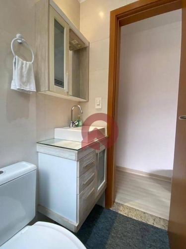 Imagem 20 de 29 de Apartamento Com 1 Dormitório À Venda, 54 M² Por R$ 288.000,00 - Canto Do Forte - Praia Grande/sp - Ap3302