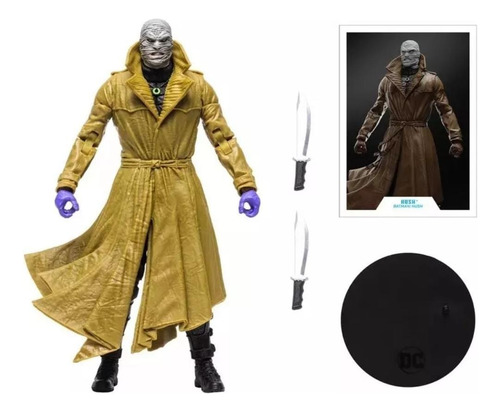 Figura De Acción Dc Multiverse Hush 18 Cm - Mcfarlane Toys