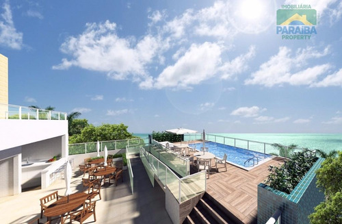 Imagem 8 de 15 de Apartamento À Venda - Novo - Praia Do Bessa - João Pessoa - Pb - Ap1129