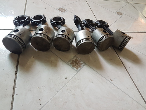 Jogo Pistao E Biela Willys 6cil Maverick/rural / F75 / Jeep (Usado)