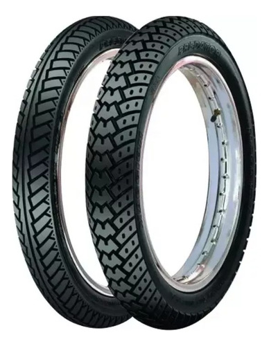 Par Pneu 275-18 + 90/90-18 Titan Ybr Factor Predator Maggion