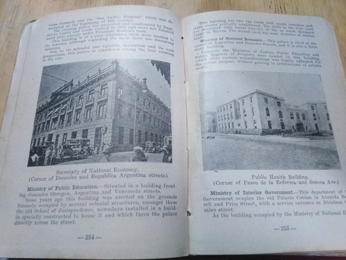 Guía Y Planos Del D. F. Carreteras Y Caminos, Edición 1935