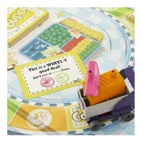Hasbro Gaming Grocery Go Karts Juego De Mesa Para