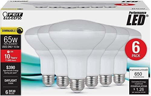 Lámpara Led Br30 Dimmable 5000k (6-pack)