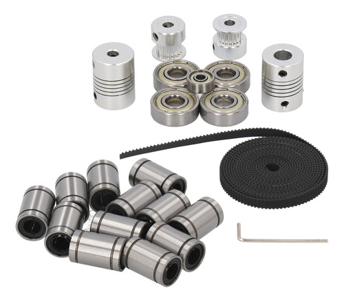 Kit De Rodamientos Lineales Lm8uu, Acoplador De Eje De Motor