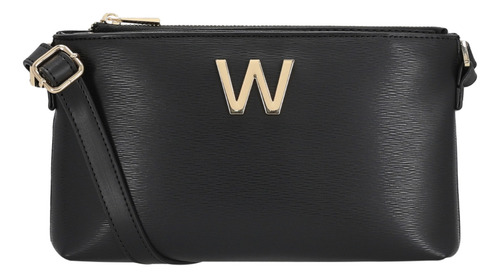 Bolsa Cross Body Para Mujer Westies Negro Hblupy7we