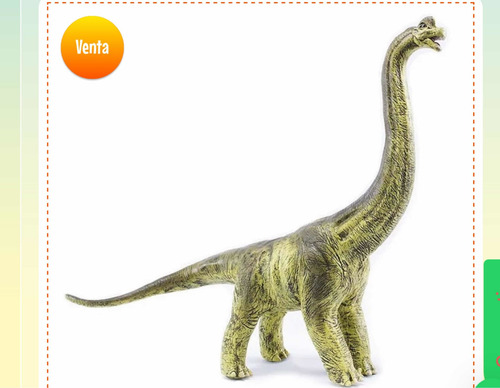 Dinosaurio Cuello Largo Jurassic Con Sonido48 X16 Cm
