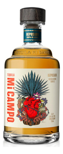 Pack De 2 Tequila Mi Campo Reposado 750 Ml