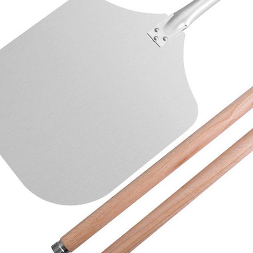 Mango De Madera De Cáscara De Pizza De 12 97.2 Cm Con Caja