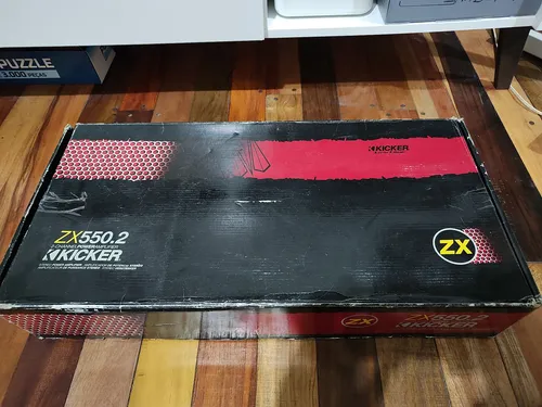 Módulo Amplificador Kicker Zx550.2 Old School Novo | MercadoLivre