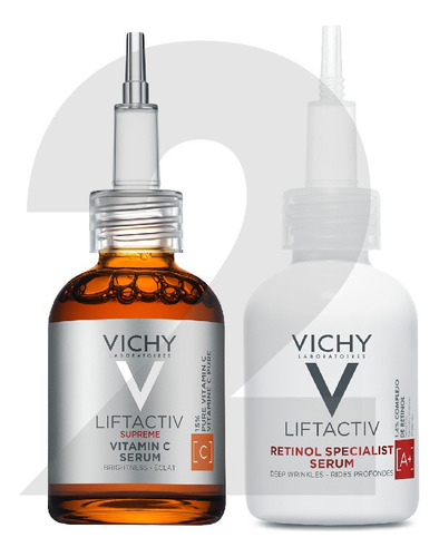 Kit Vichy Liftactiv Anti-edad Retinol Vitamina C Vichy LIFTACTIV - 2 piezas