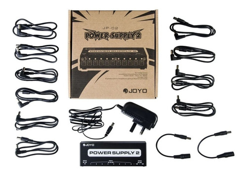 Joyo Power Supply Jp02 Adaptador Fuente De Poder P/pedales 