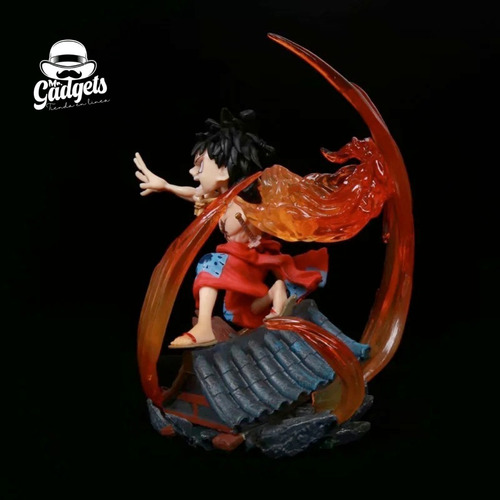 Monkey D. Luffy Gear 2 Wano Kimono One Piece Figura Acción