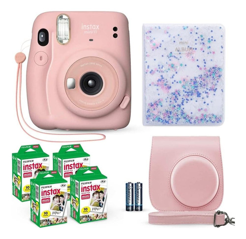 Cámara Fujifilm Instax Mini 11+papel Fotográfico+estuche 