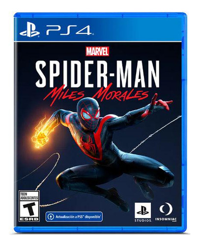 Juego Spiderman: Miles Morales Para Ps4