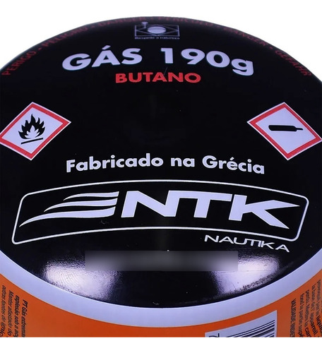 Kit 2 Cartucho Gás Butano/propano 190g Ntk