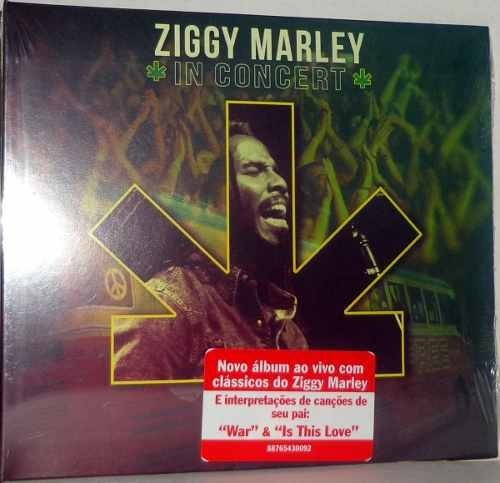 Cd Ziggy Marley - In Concert Digipack - Promoção Só 1 Un.