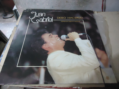 Juan Gabriel Debo Hacerlo Version Discotheque Lp