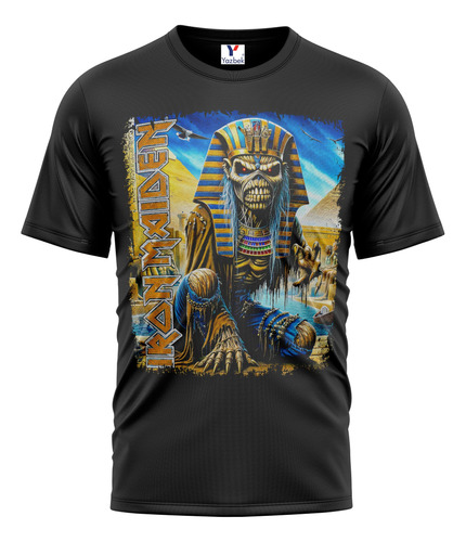 Playera Iron Maiden,  Peso Completo 100% Algodón 12