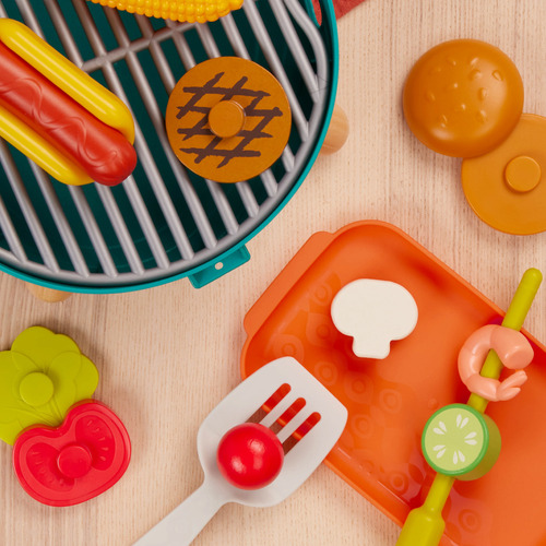Parrilla Barbacoa Infantil Juguete Mini Chef Battat