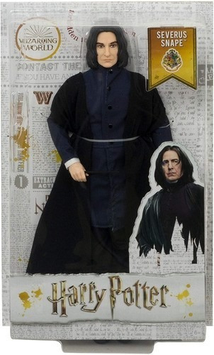 Boneco Severus Snape Harry Potter Articulado Mattel 25cm