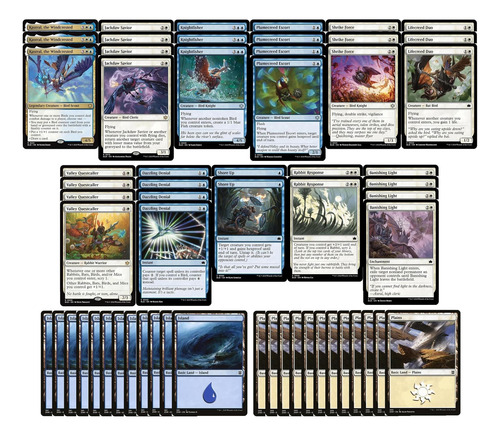 Deck Mtg Elite Bird Azorius Blue White Modern & Pioneer The